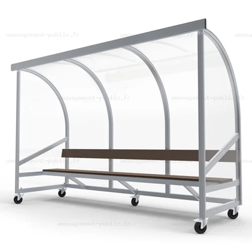 Banc de touche mobile 6 à 10 places